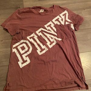 L Pink Oversized Tee